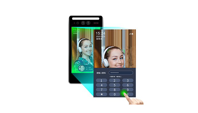 雙目人臉識(shí)別終端（觸摸版）